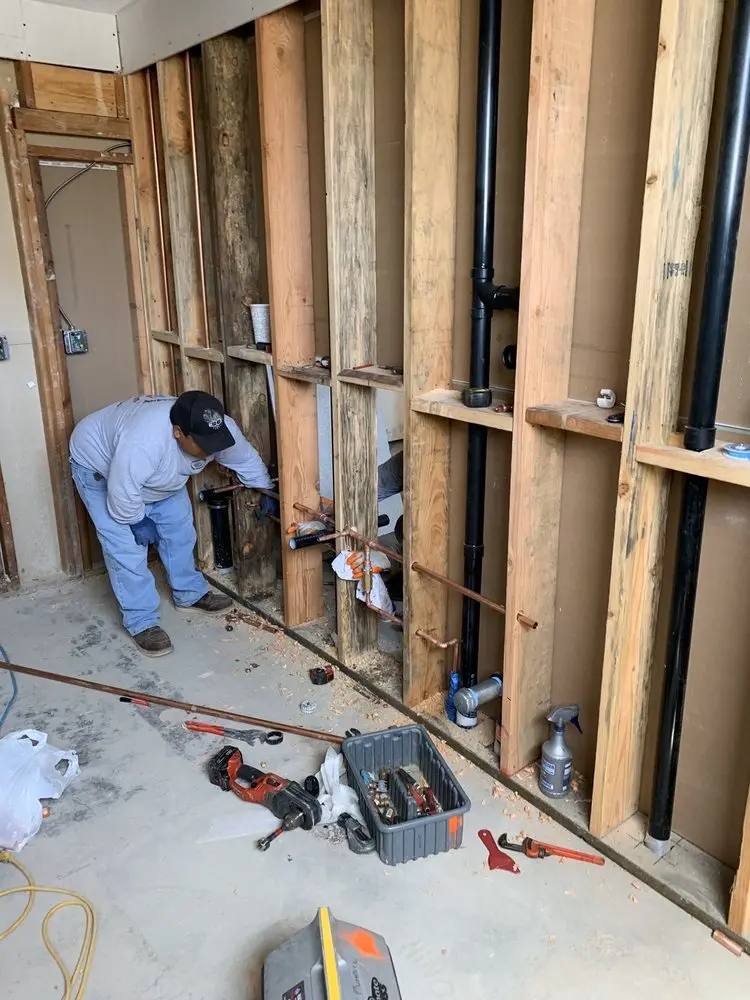 Commercial rough-in plumbing for Gas Line Repair in Smyrna Landing